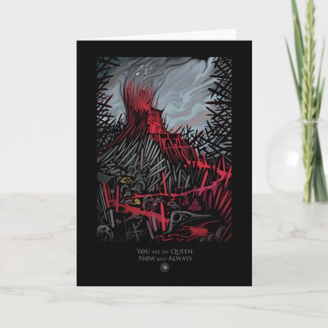 Du är min drottning, nu och alltid kort (Framsida)