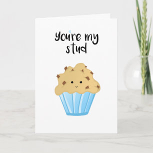 Du är min dubbar MUFFINEN Helgkort