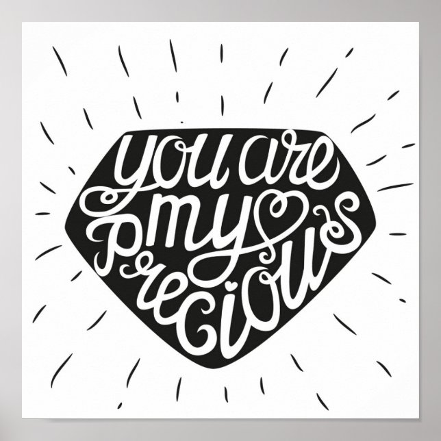 Du är min elak poster (Framsidan)