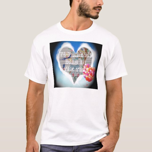 Du är min fågel i träd.png tröja (Framsida)