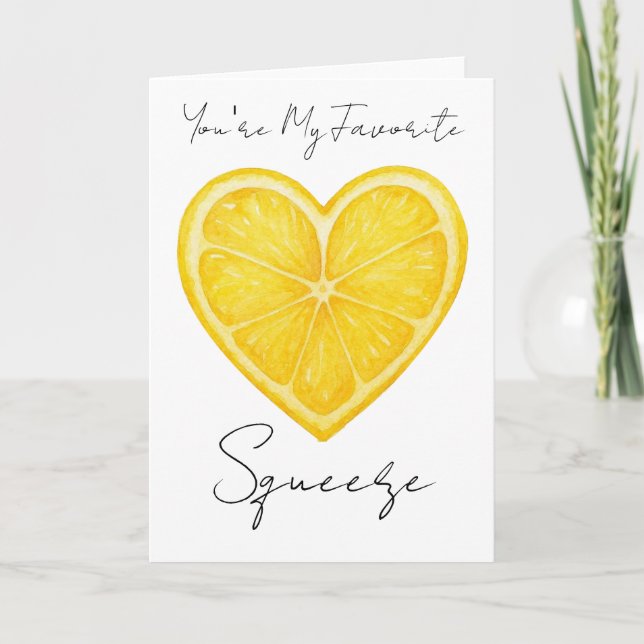 Du är min favorit squeeze kort (Framsida)