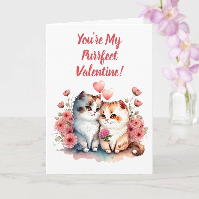 Du är min favorit Valentine Kort (Orkide)