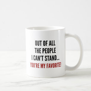 Du är min favoriter kaffemugg
