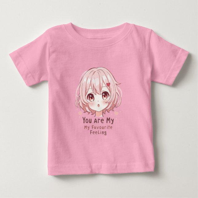 Du Är Min Favoritkänsla T Shirt (Framsida)