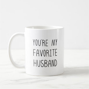 Du är min favoritmake Roligt Sarktiskt Kaffemugg
