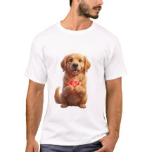 Du Är Min Favoritmänniska Guldretriever T-Shirt