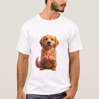 Du Är Min Favoritmänniska Guldretriever T-Shirt