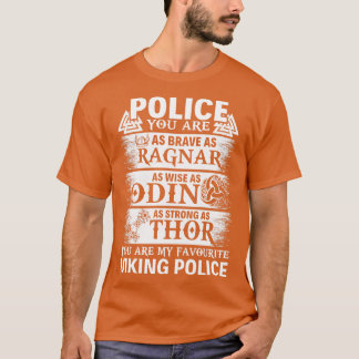 Du är min favoritpolis när du tittar på polispolis t shirt