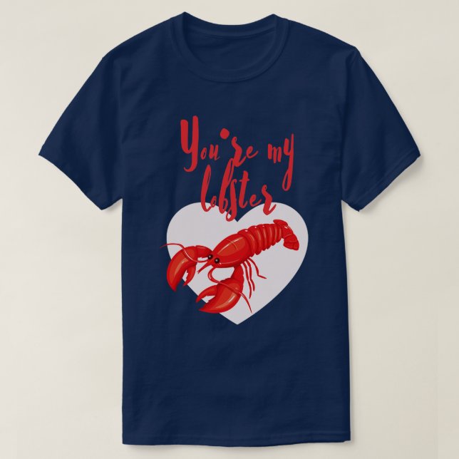 Du är min fina Valentines day-kupp T Shirt (Design framsida)