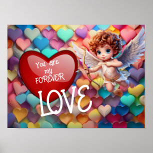 Du är min forever love poster