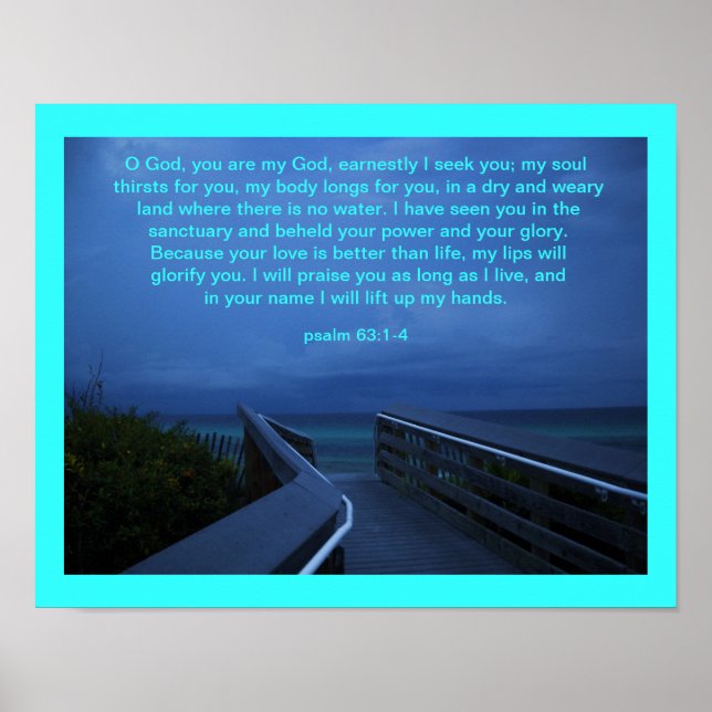 DU ÄR MIN GOD. POSTER (Framsidan)