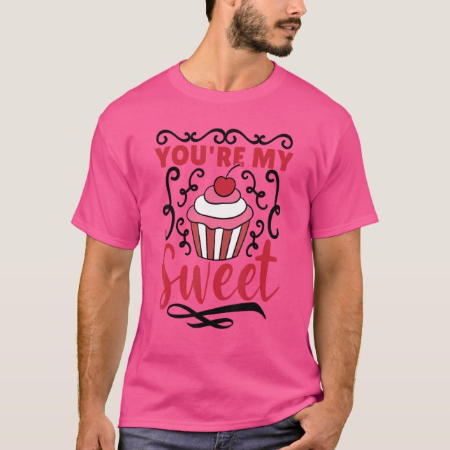 Du är min gosse Cuptårta T Shirt (Framsida)