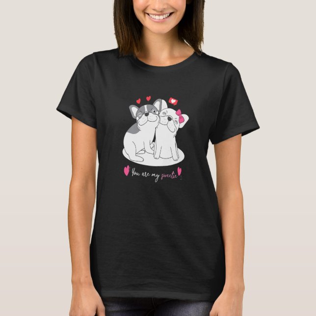 Du är min gosse som passar de gamla. t shirt (Framsida)