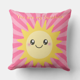 Du är min gulliga sol för solskenet kudde