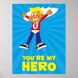 Du är min Hero Poster