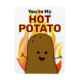 Du är min heta potatis magnet