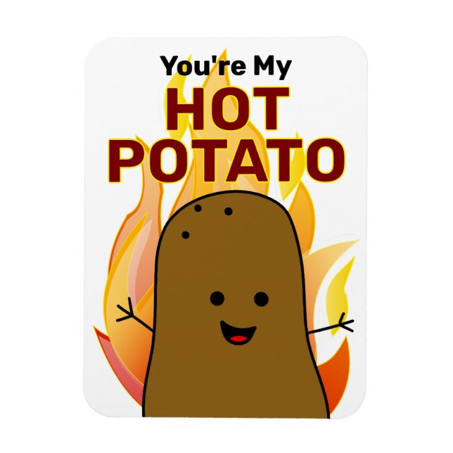 Du är min heta potatis magnet (Vertikal)