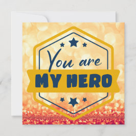 Du är min hjälte julkort