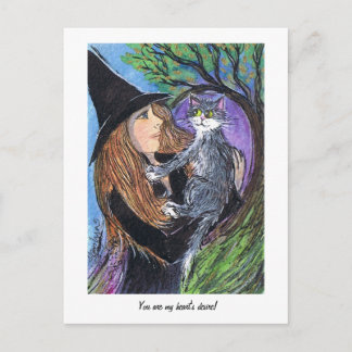 Du är min hjärteönskan! vykort