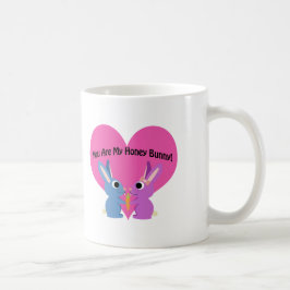 Du är min honungsbunny! kaffemugg