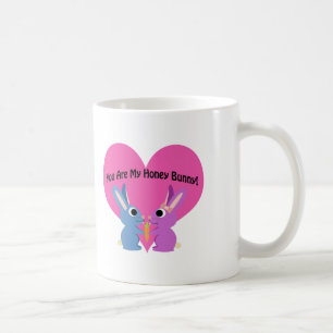 Du är min honungsbunny! kaffemugg