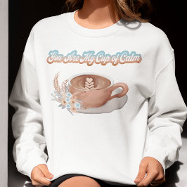 Du är min Kopp i Lugn Boho Latte T Shirt