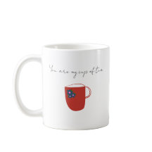 Du är min kopp i te mugg