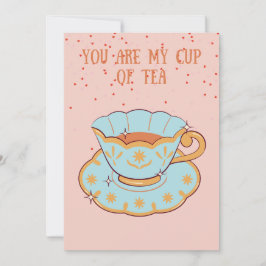 Du är min Kopp i Tea Funny Valentines day Julkort
