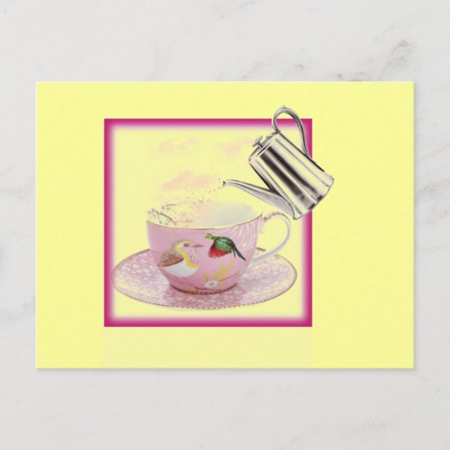 Du är min Kopp i Tea Postcard Vykort (Framsida)