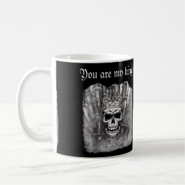 Du är min kung-personifierbara got kaffemugg