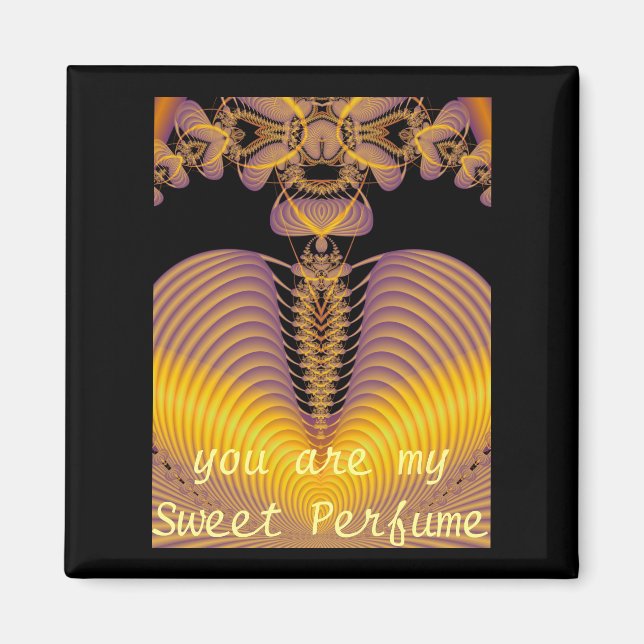 Du är min... Kvadratisk magnet (Framsidan)