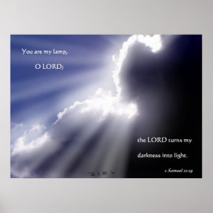 Du är min lampa poster