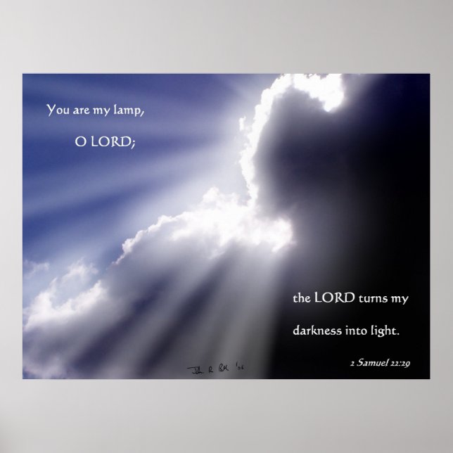 Du är min lampa poster (Framsidan)