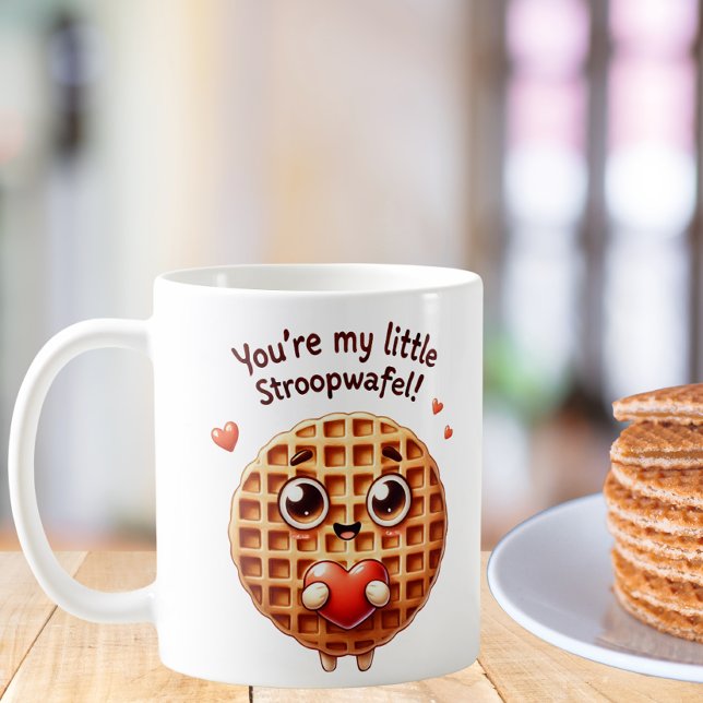 Du är min lilla stroopwafel kaffemugg (Skapare uppladdad)