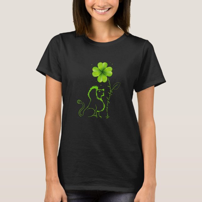 Du är min Lucky Charm Lejona Shamrock St Patrick T Shirt (Framsida)