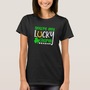 Du är min Lucky Charm Shirt Shamrocks St. Patrick. T