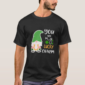 Du är min Lucky Charm St patricks day Gnome T Shirt
