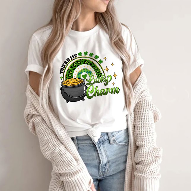 Du är min Lucky Charm St. Patrick's Day T Shirt (Skapare uppladdad)