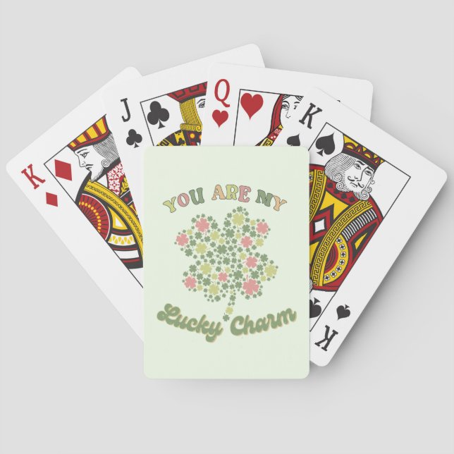 Du är min lyckliga charm casinokort (Baksidan)