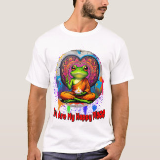 Du Är Min Lyckliga Plats T Shirt