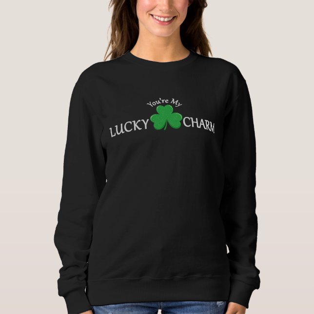 Du är min lyckobringande charm St Patrick's Day sö T Shirt (Framsida)