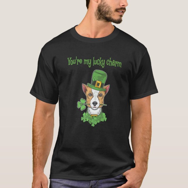 Du är min lyckosam talisman Premium_20 T Shirt (Framsida)