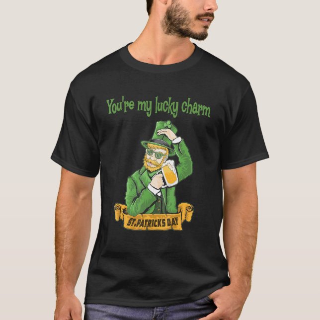 Du är min lyckotrodd_22 t shirt (Framsida)