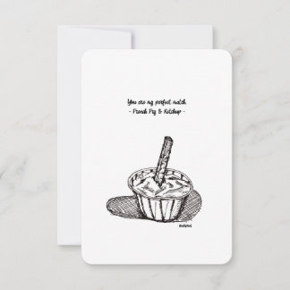 Du är min matchning av Perfekt, ett vanligt kort