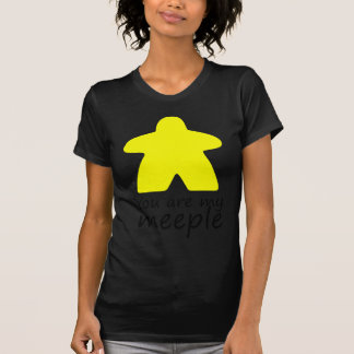 Du är min meeple - gult tee shirt