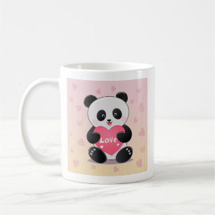 Du är min panda-mi Kärlek Kaffemugg