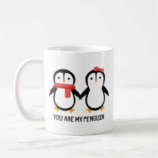 Du är min Penguin Mugg - den berömvärda Romantic-g