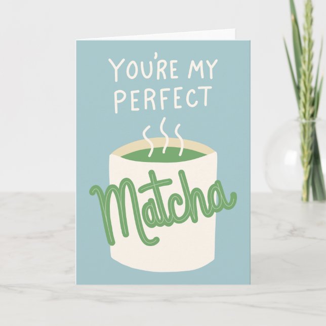 Du är min Perfekt Matcha Kort (Framsida)