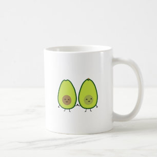 Du är min PERFEKTA HALVA, AVOKADO Kaffemugg