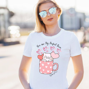 Du är min perfekta korvkaffe t shirt
